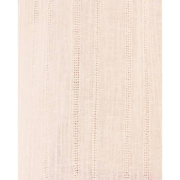 NEW ALIX OF BOHEMIA ondine dobby cotton button down shirt in white pearl - Picture 4 of 4